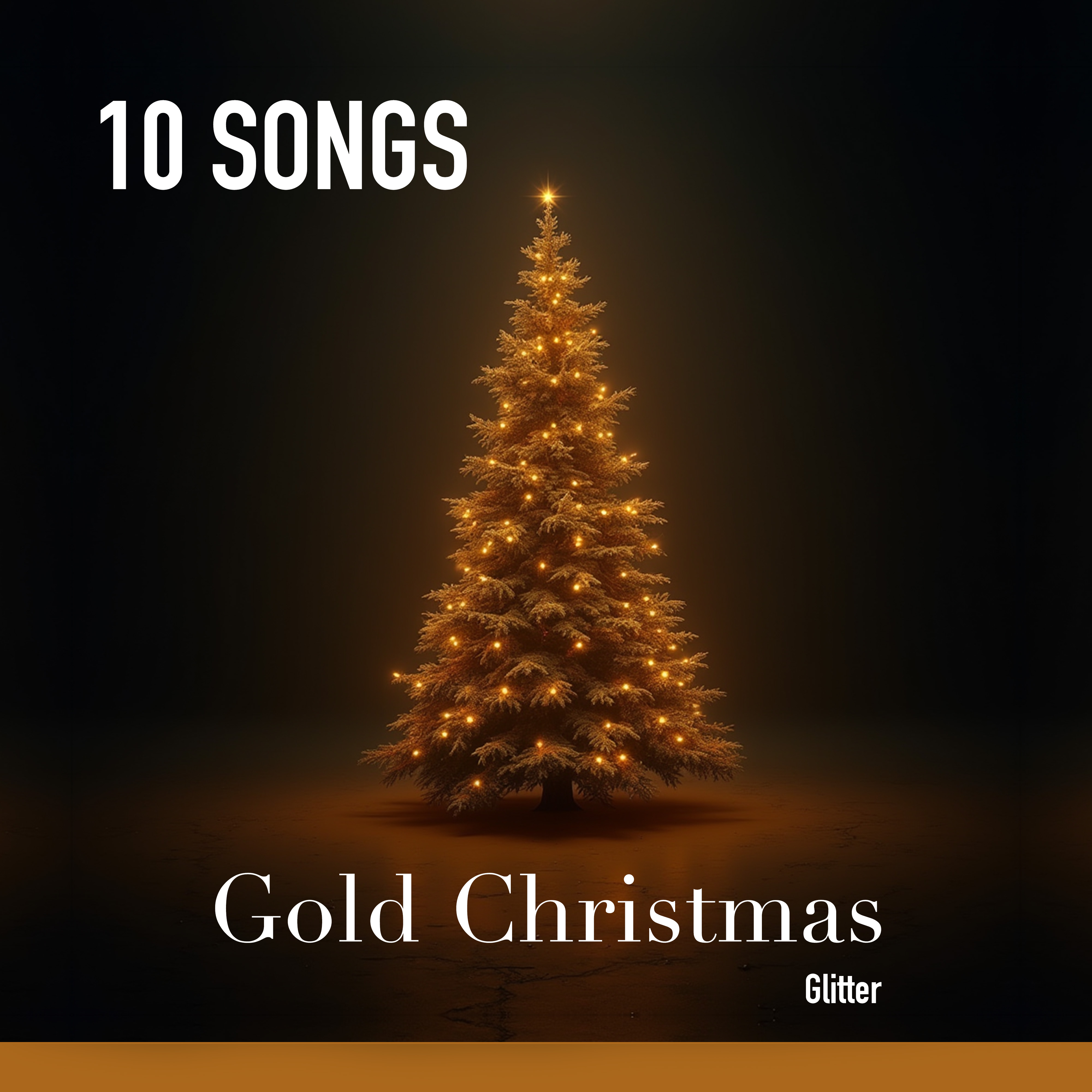 Gold Christmas cover